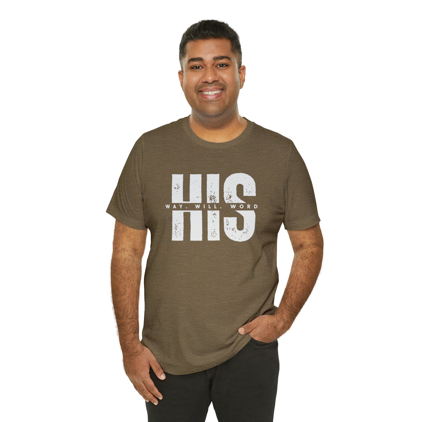Men's His Way. His Will. His Word.