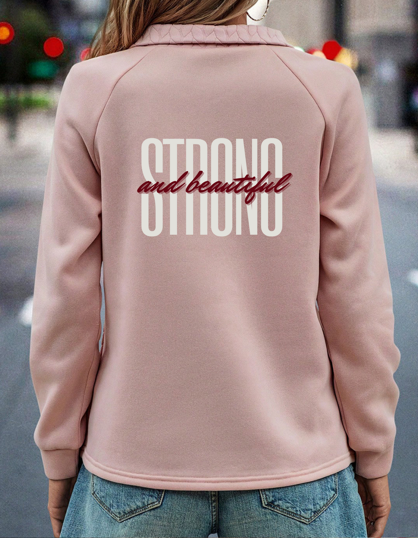 On the Move Chevron Pullover