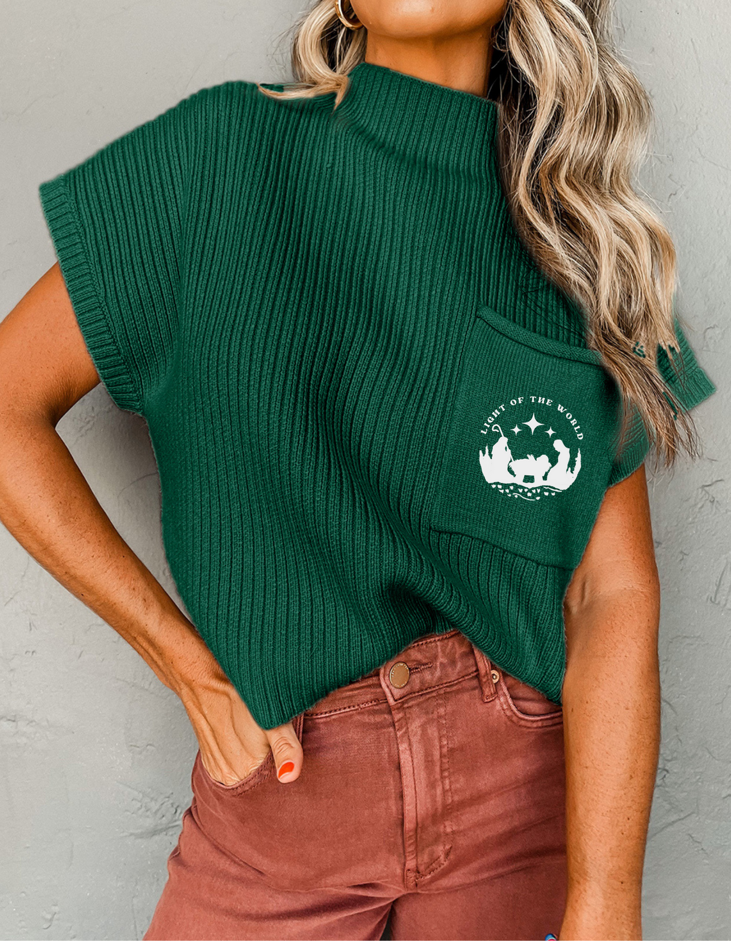 Confident in Christ Christmas Sweater