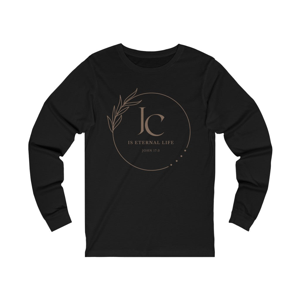 Men's Jesus Christ is Eternal Life Long Sleeve