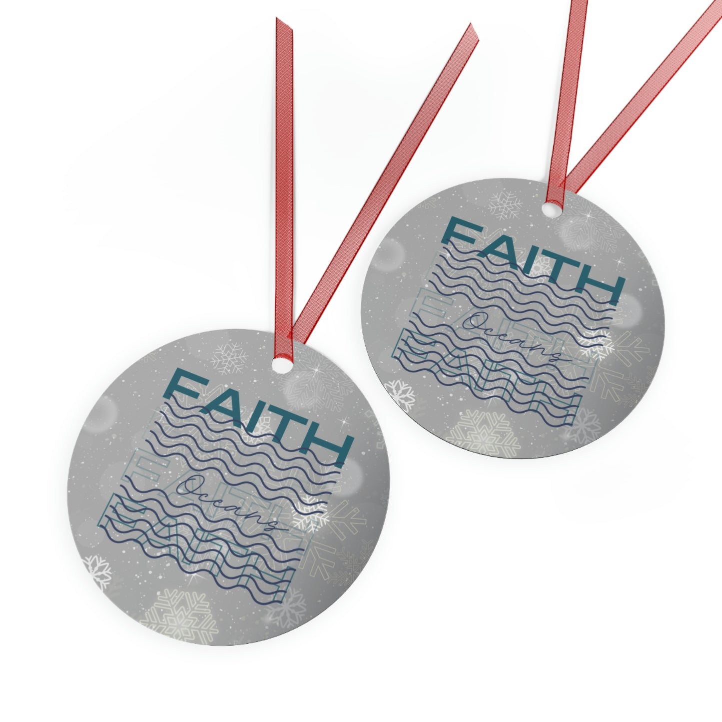 Faith Metal Ornament