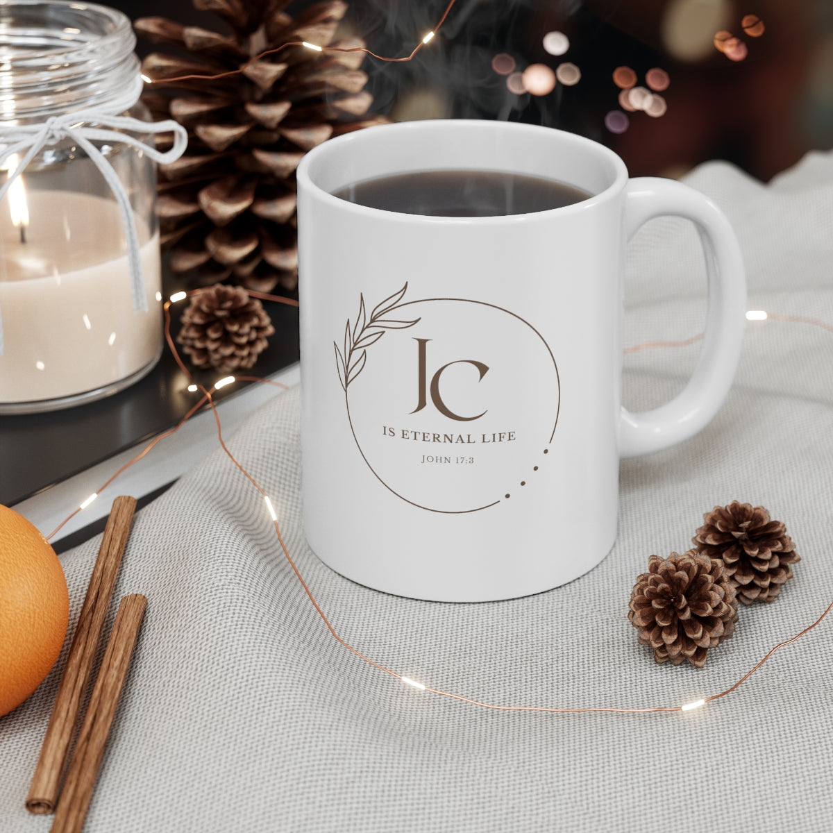 Jesus Christ is Eternal Life Mug
