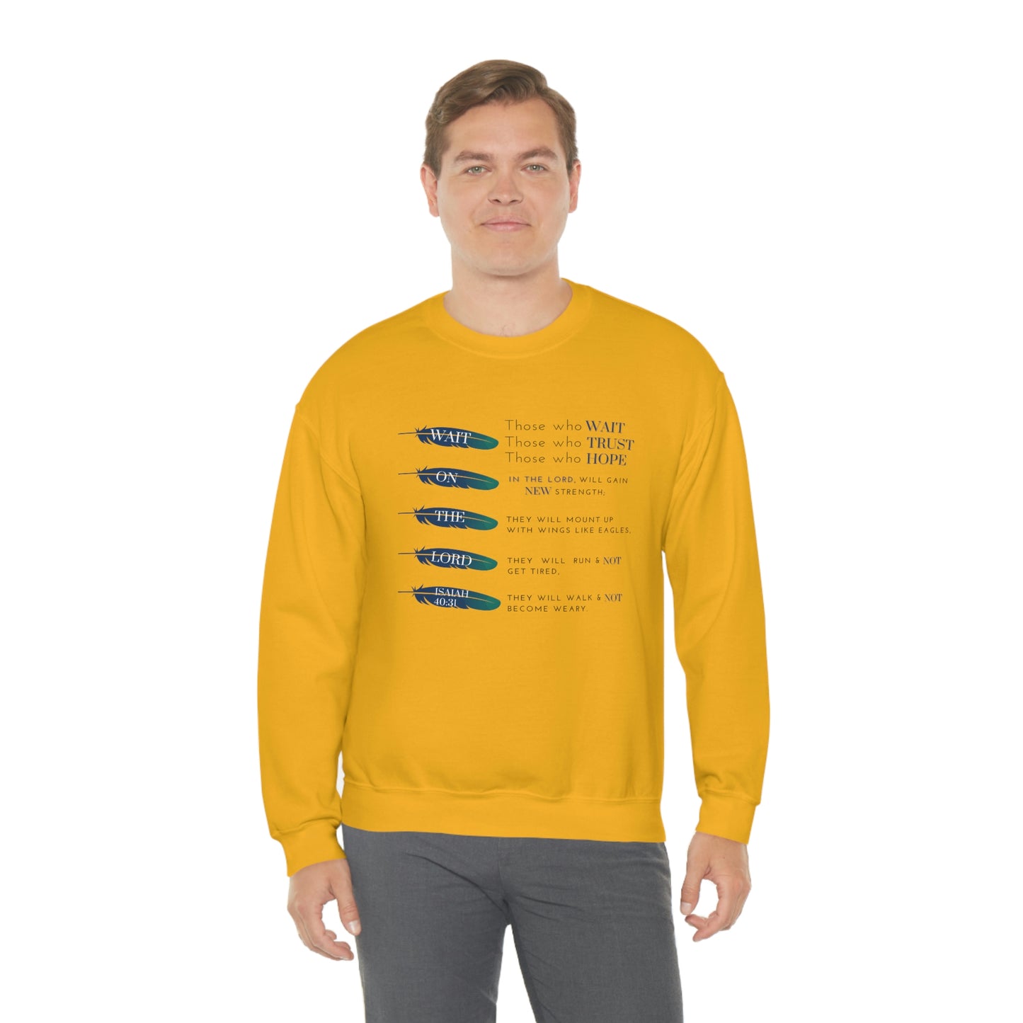 Isaiah 40:31 Sweatshirt