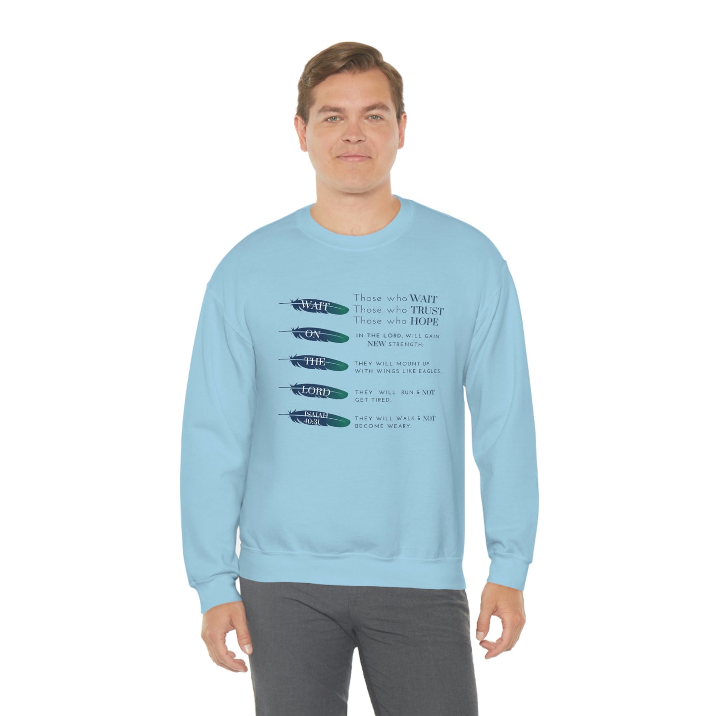 Isaiah 40:31 Sweatshirt