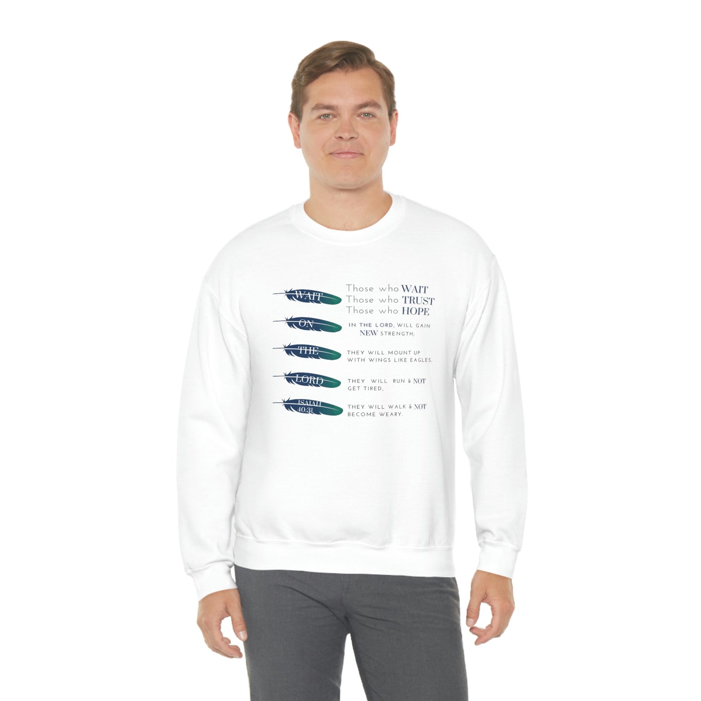 Isaiah 40:31 Sweatshirt