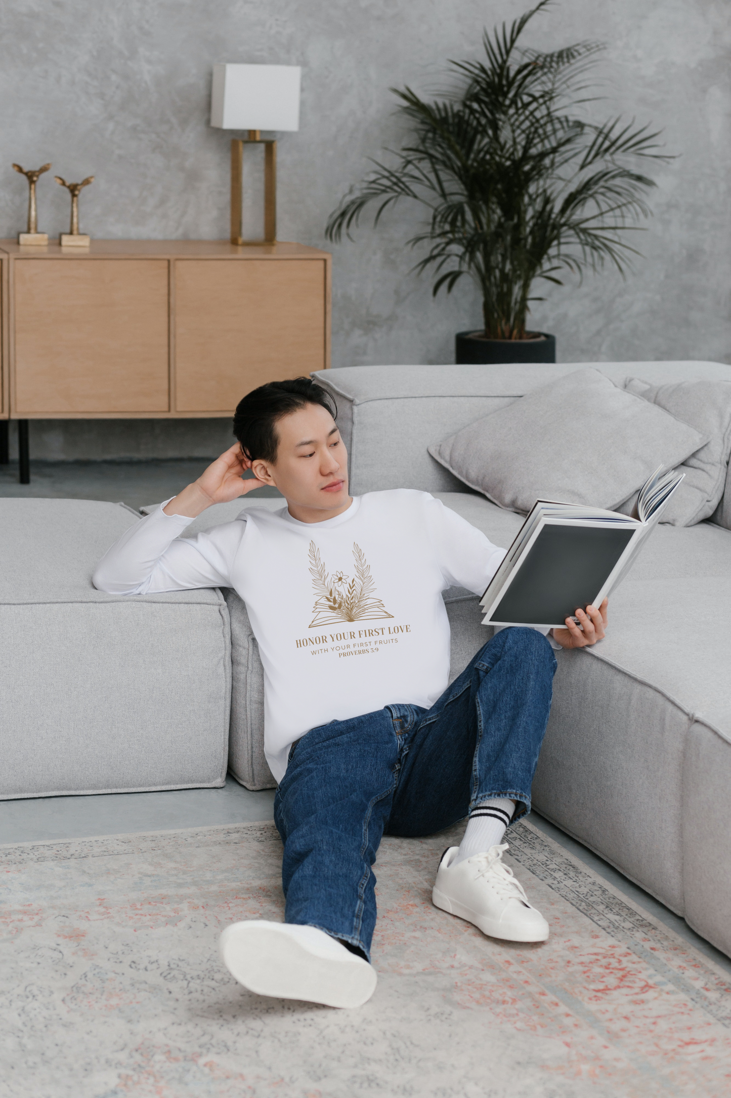Men's Honor Your First Love Long Sleeve