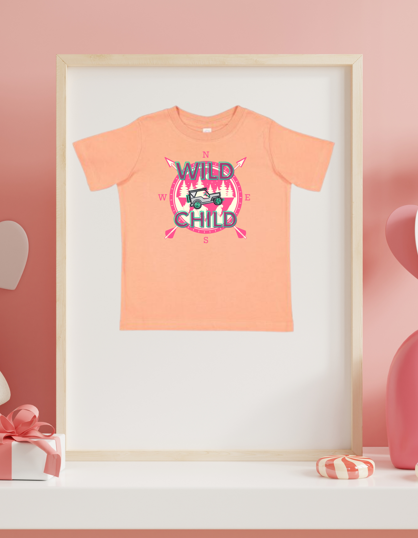 Girls Toddler Wild Child