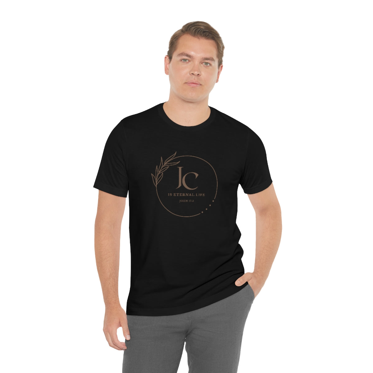 Men's Jesus Christ is Eternal Life Tee