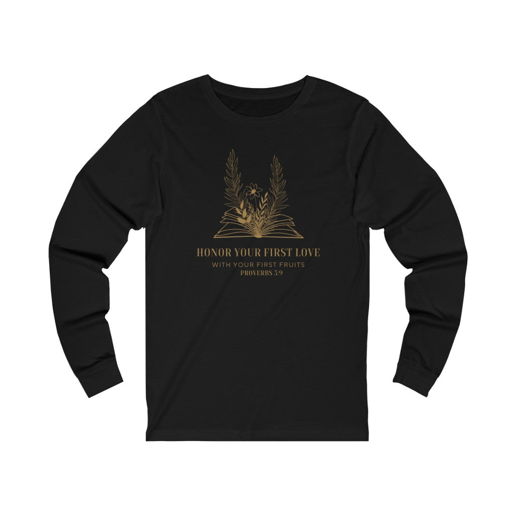 Men's Honor Your First Love Long Sleeve