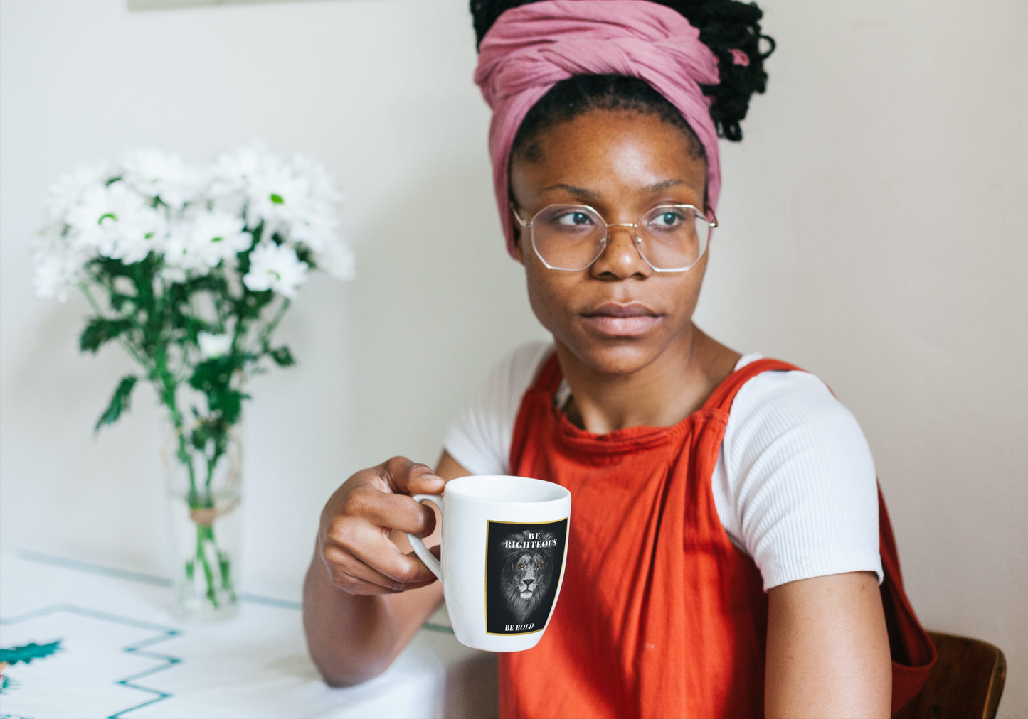 Be Bold Ceramic Coffee Mug