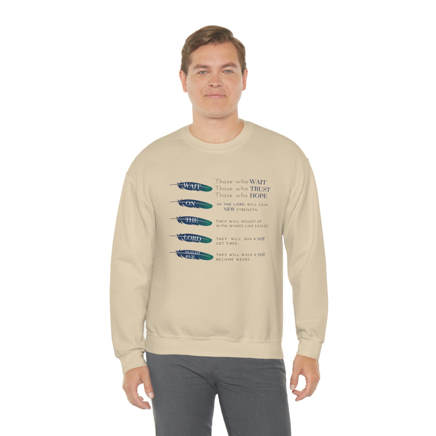 Isaiah 40:31 Sweatshirt