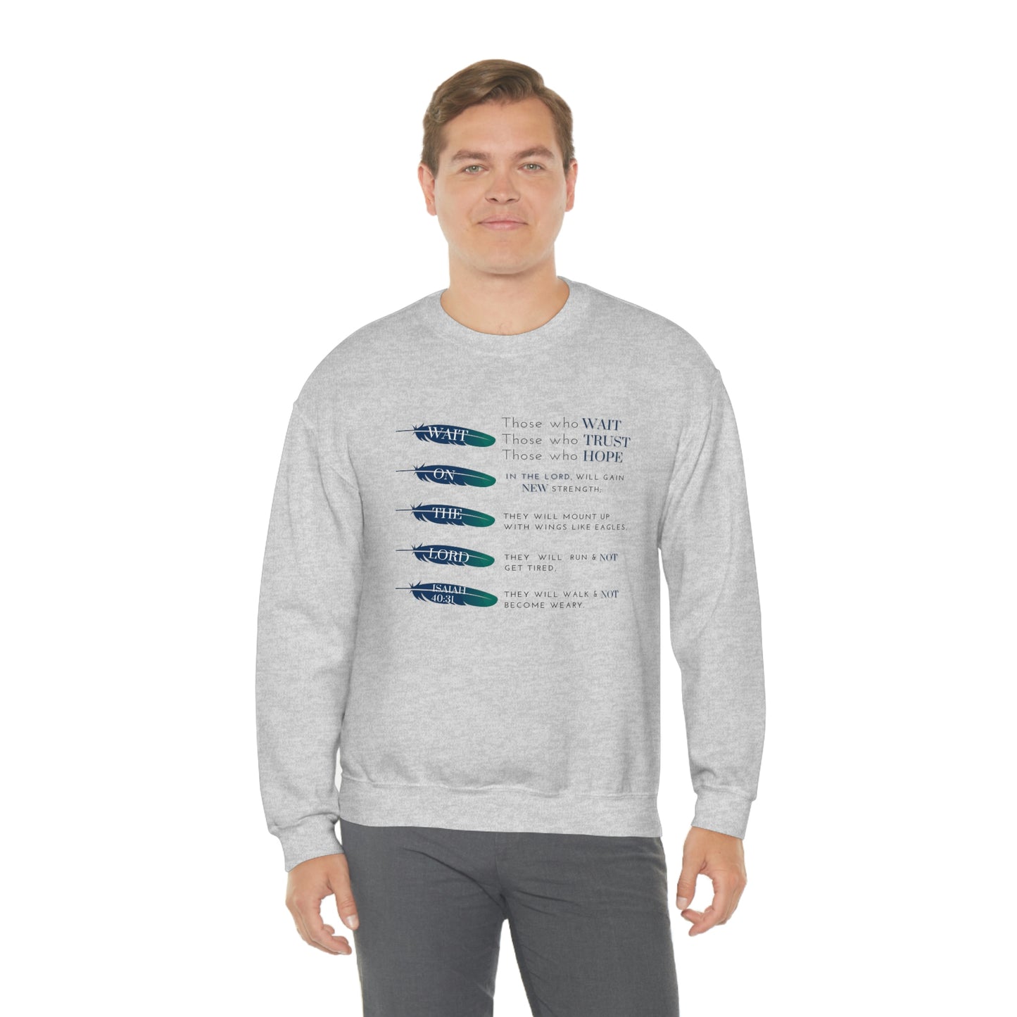 Isaiah 40:31 Sweatshirt