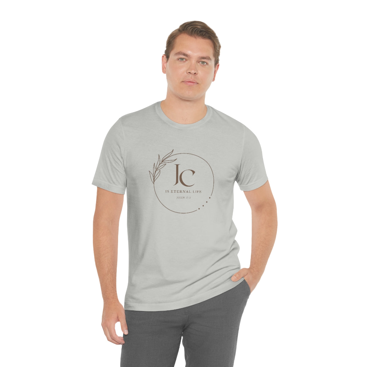 Men's Jesus Christ is Eternal Life Tee