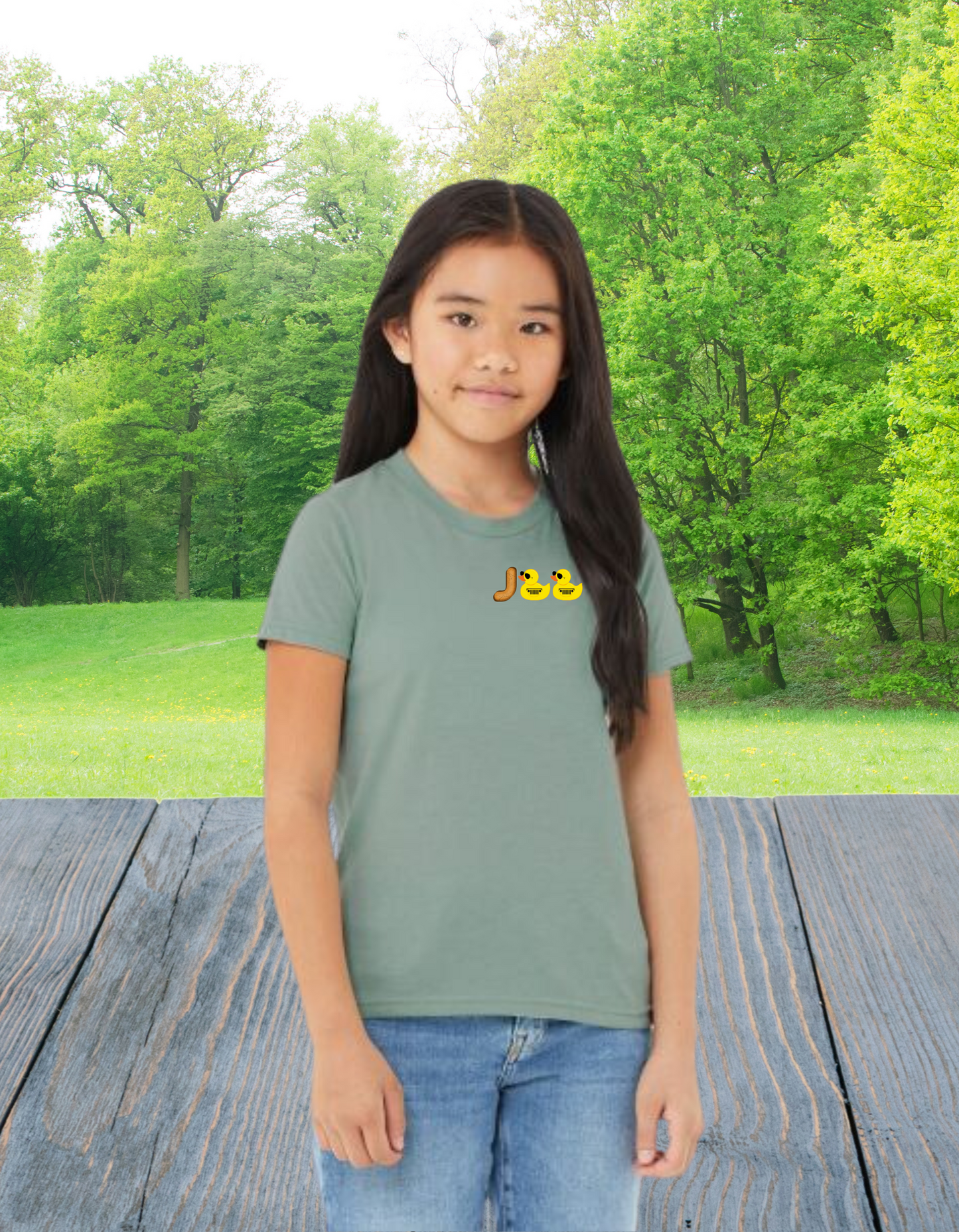 Youth Boys & Girls Mudd'n, Crawl'n, Off-Road Jeep'n Tee