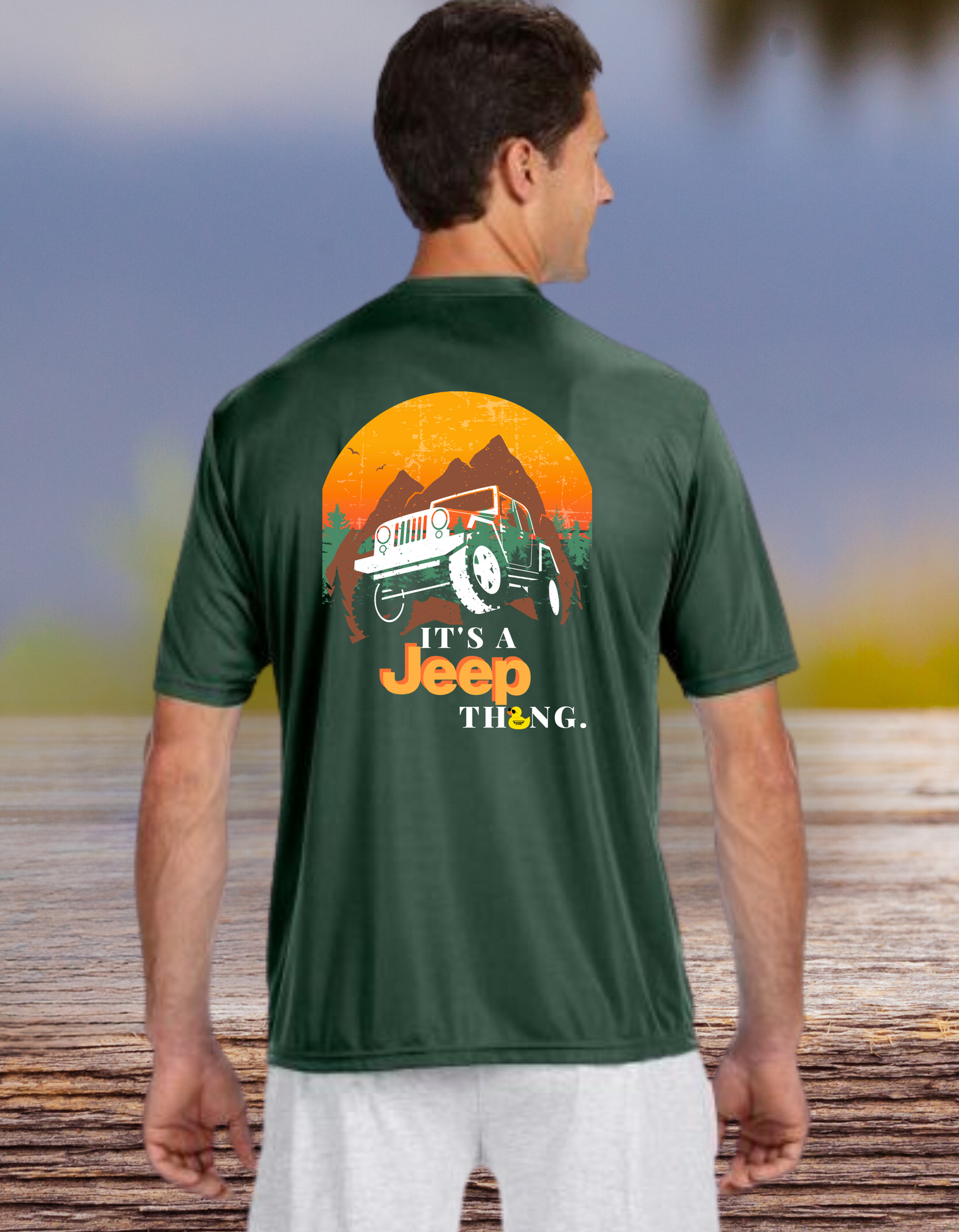 Men's It's a Jeep Thing- Forest & Beach Life