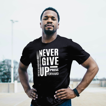 Never give up