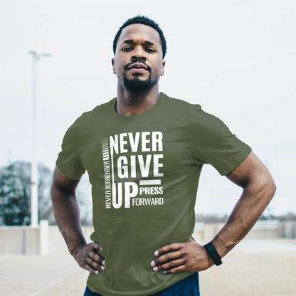 Never give up