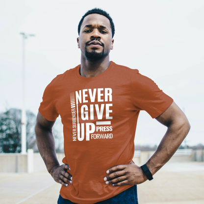 Never give up