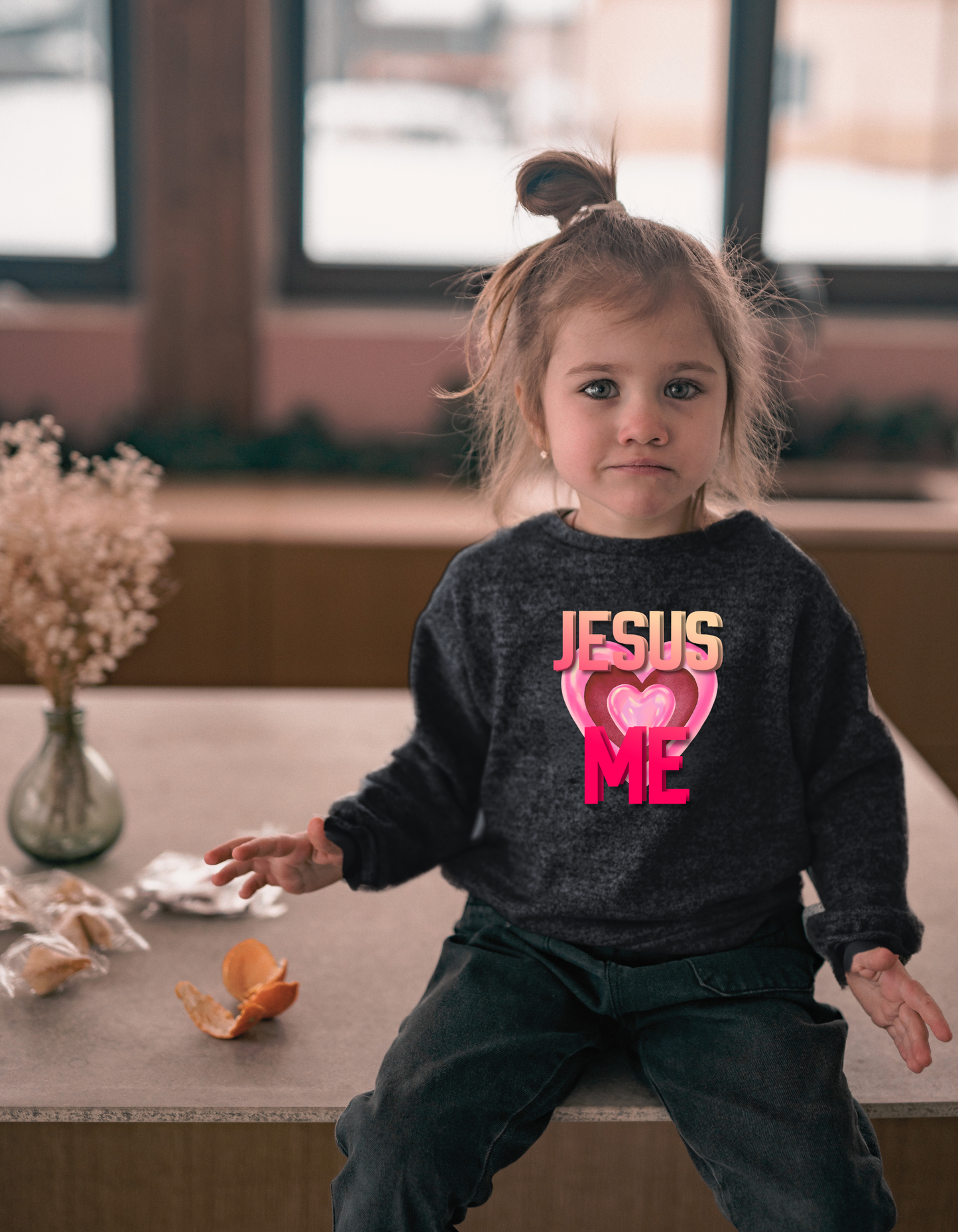 Jesus Loves Me Toddler Sweatshirt