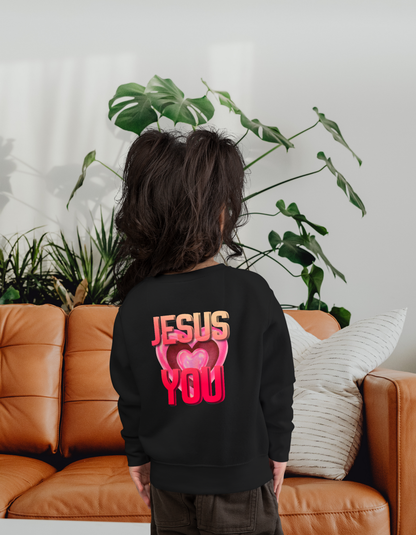 Jesus Loves Me Toddler Sweatshirt
