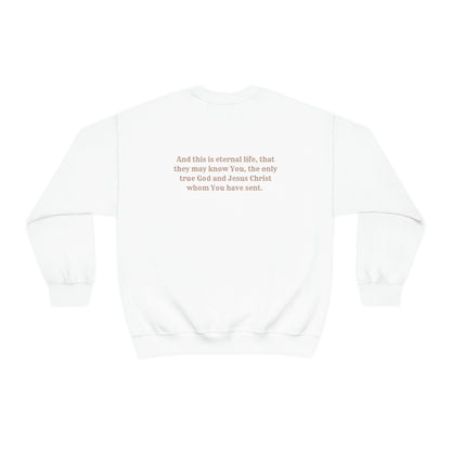 Jesus Christ is Eternal life Sweatshirt