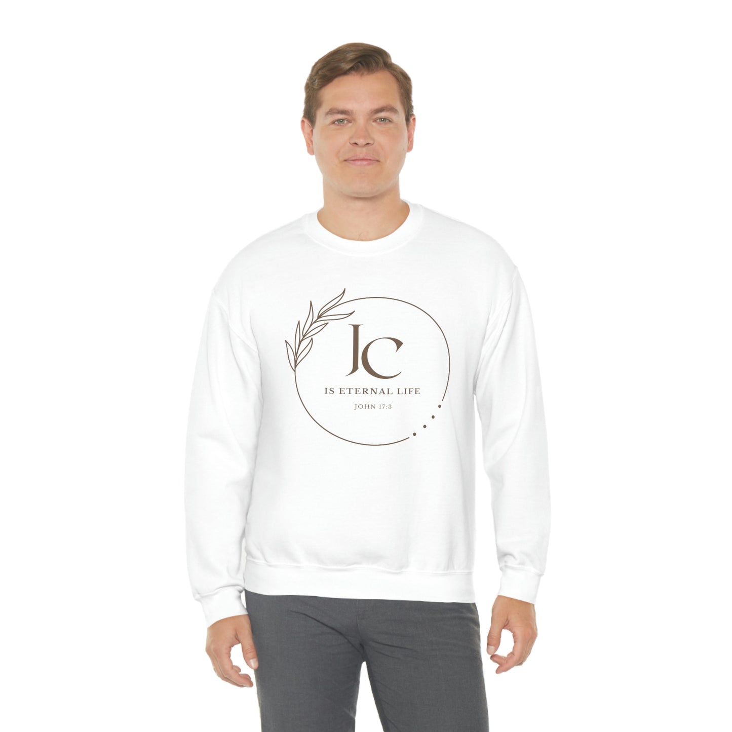 Men's JC is Eternal life Sweatshirt