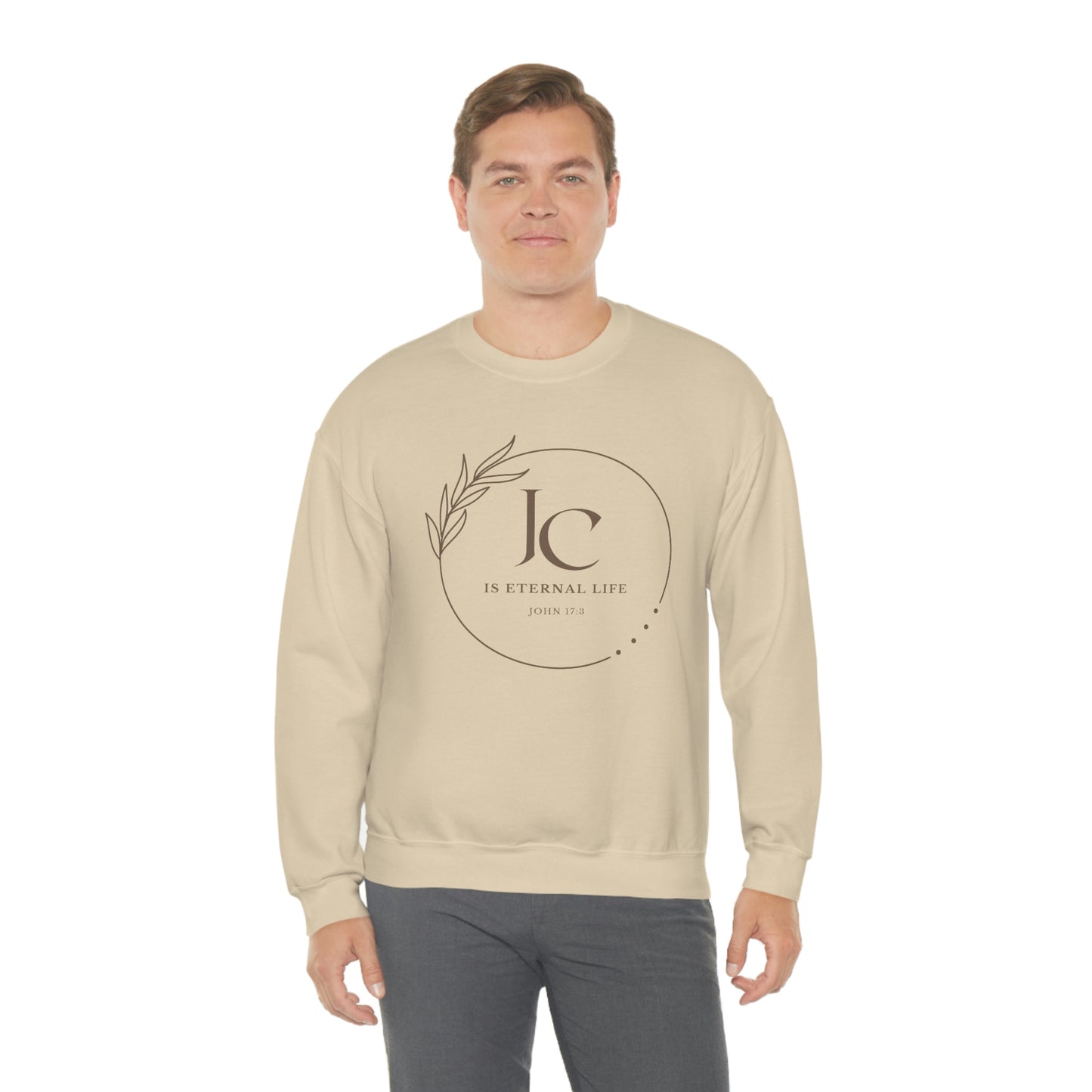 Men's JC is Eternal life Sweatshirt