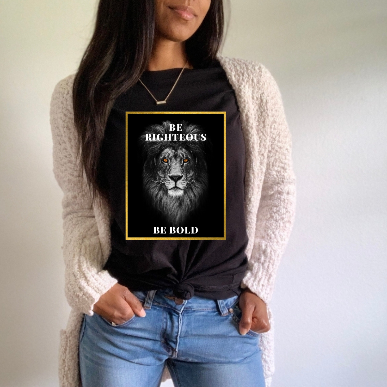 Women Bold as a Lion T-shirt