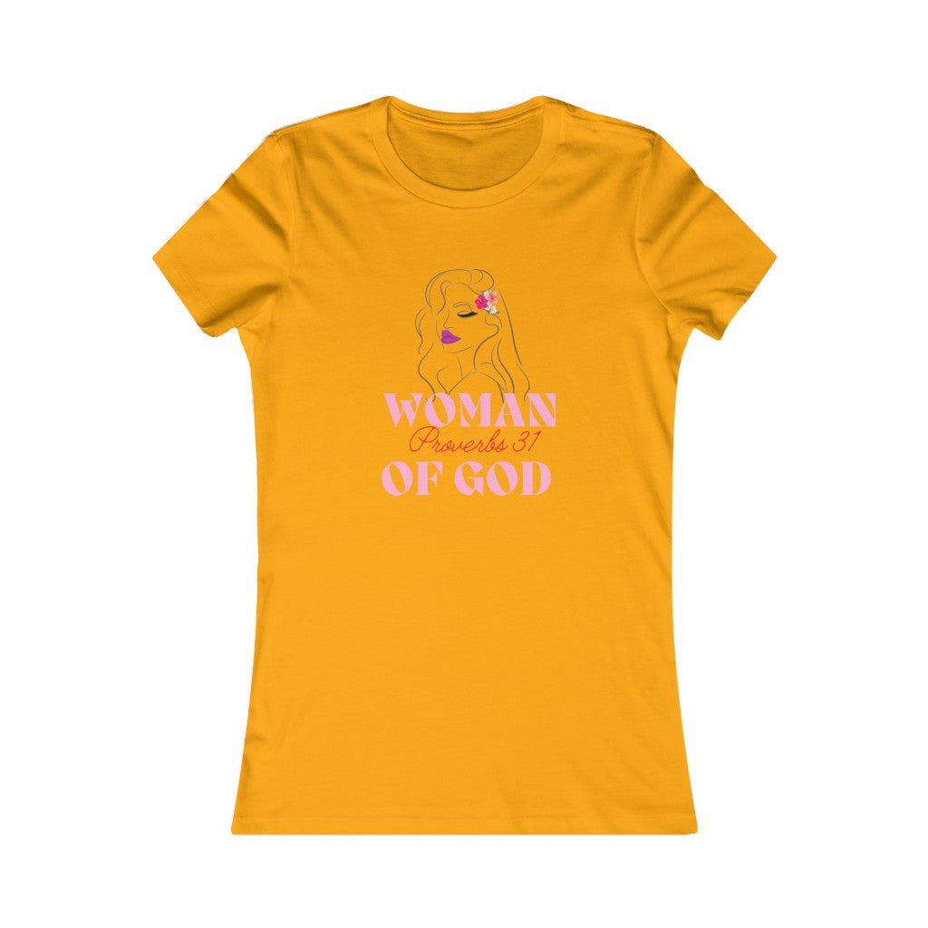 Black-Women of God Fitted Tee